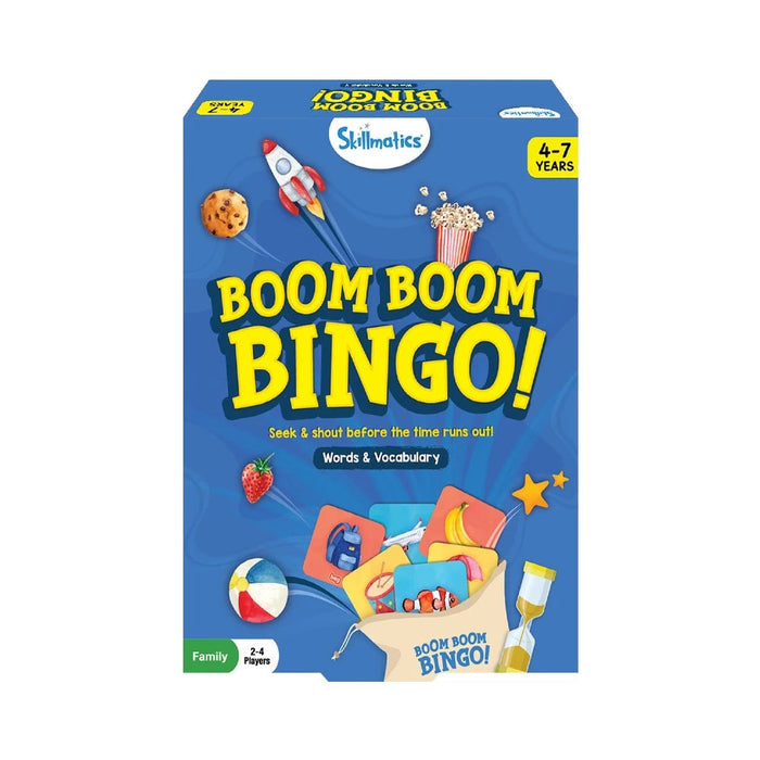 Skillmatics Boom Boom Bingo! Board Game