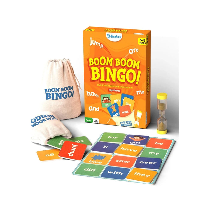 Skillmatics Boom Boom Bingo! Board Game
