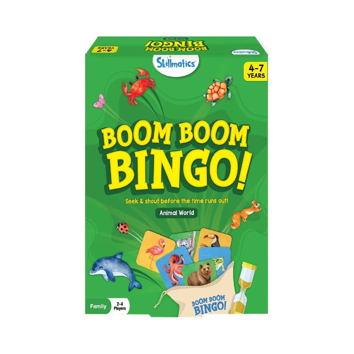 Skillmatics Boom Boom Bingo! Board Game