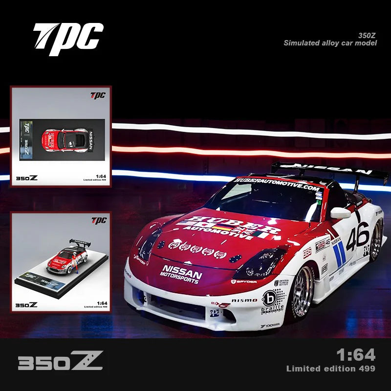 Nissan 350Z Huber 1:64 TPC diecast scale model car miniature