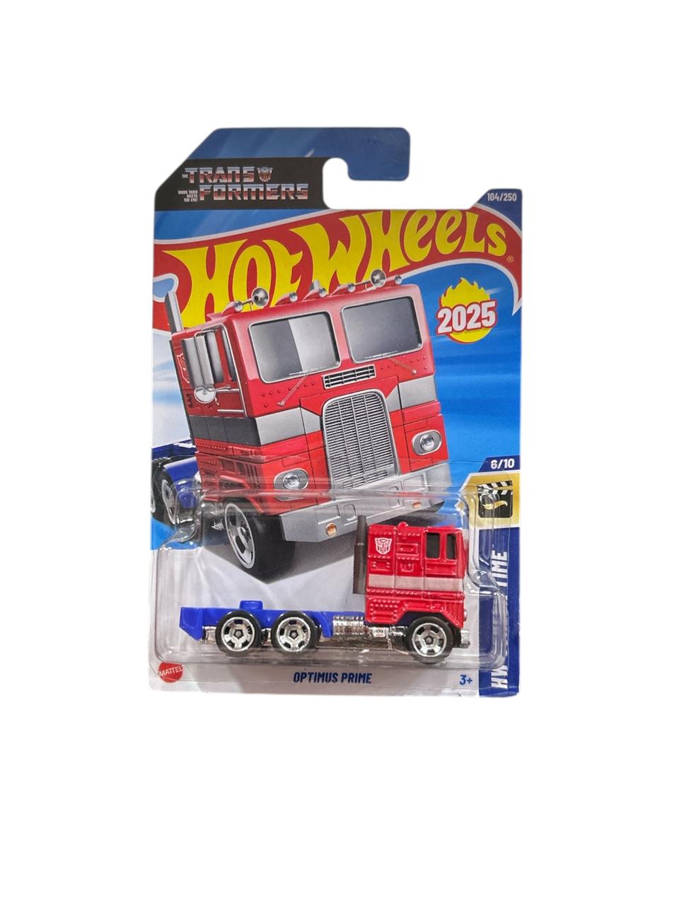 2025 Hot Wheels Transformers Optimus Prime