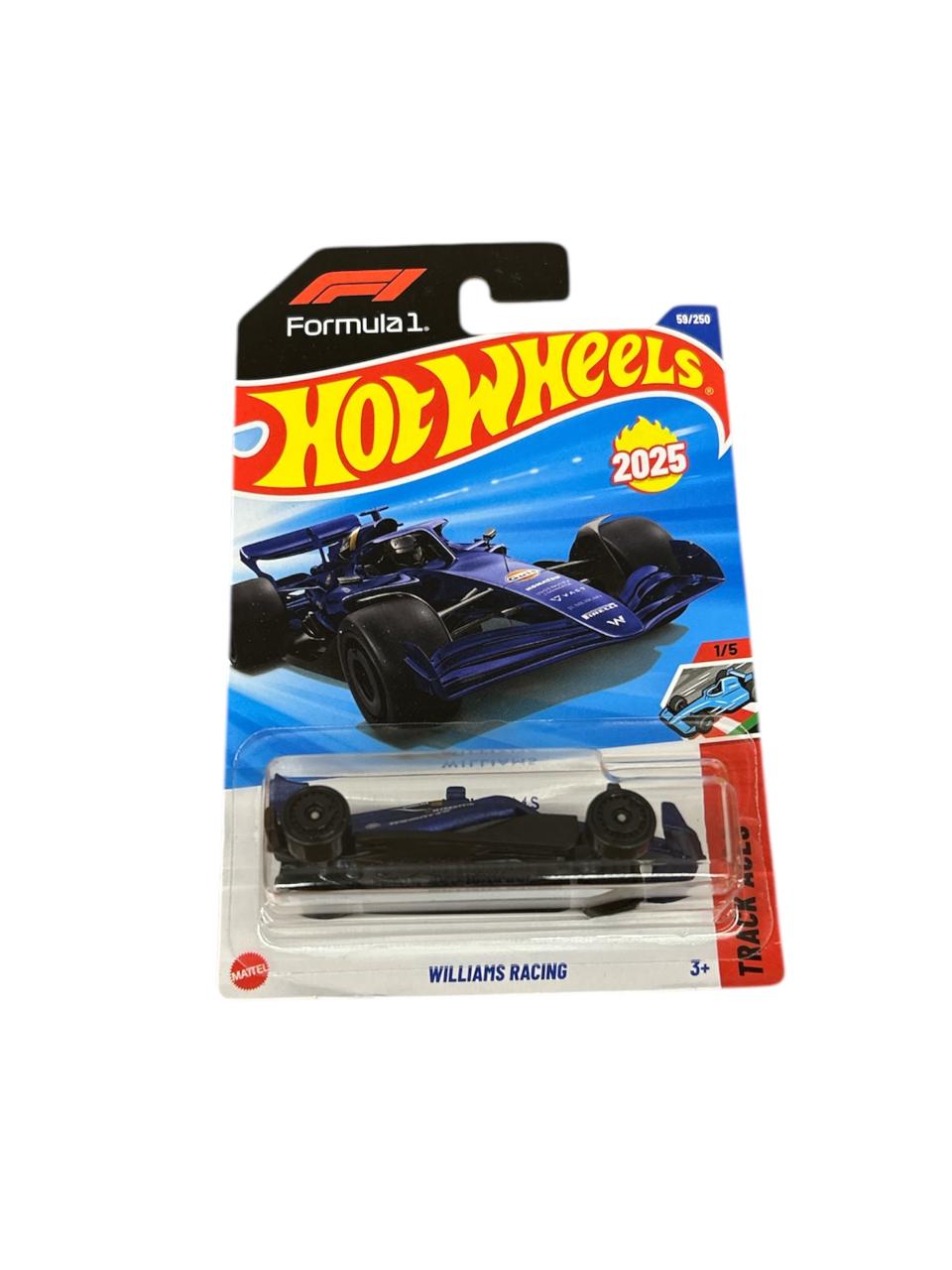 2025 HOTWHEELS WILLIAMS RACING F1 TRACK RACE SERIES