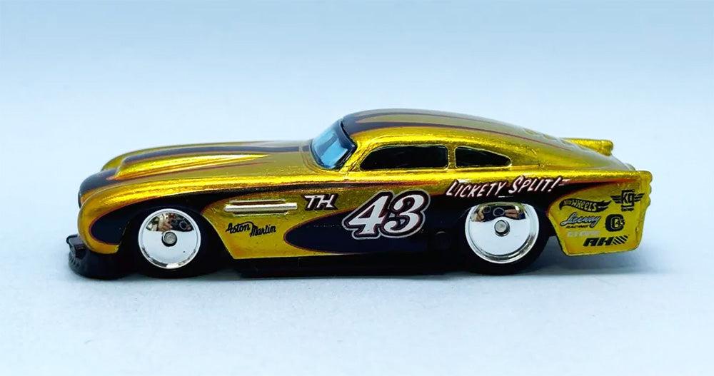 Hot Wheels Super Treasure Hunt 2025 – Aston Martin DB4GT High-Speed Edition – Spectraflame Gold – Real Riders