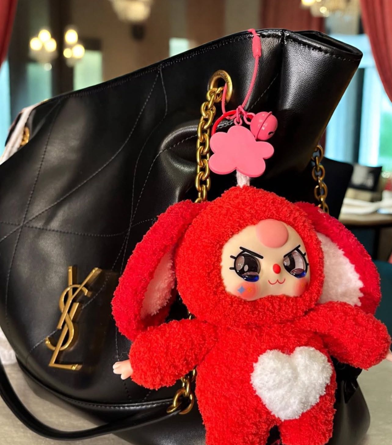 A delightful addition to any plush collection Cutest bag charms are here "Meet our adorable plush toy with a cute anime
