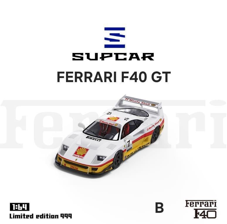 Supcar 1:64 Scale Diecast Ferrari F40 Limited Edition