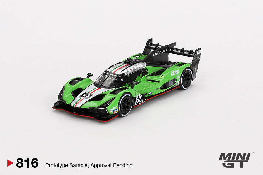 MINI GT Lamborghini SC63 #63 Iron Lynx 2024 IMSA Sebring 12 Hrs