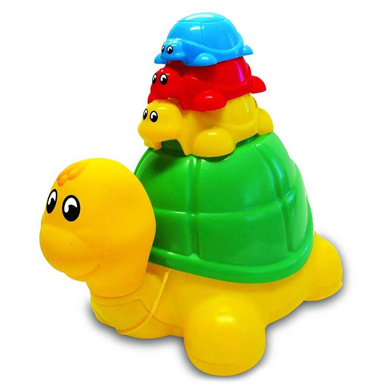 Funskool Giggles Ride N Hide Turtles Toy