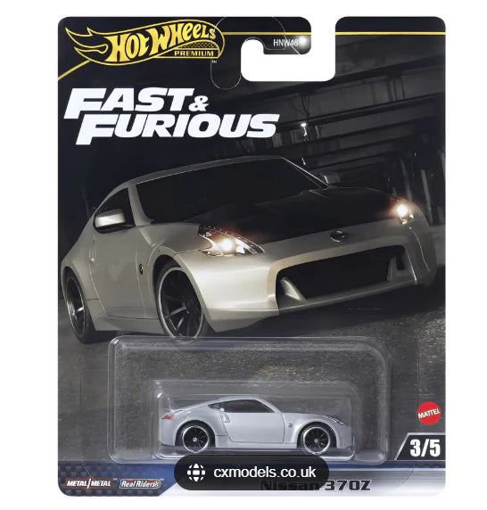 Hot Wheels Premium Fast & Furious Nissan 370Z Collectible Diecast