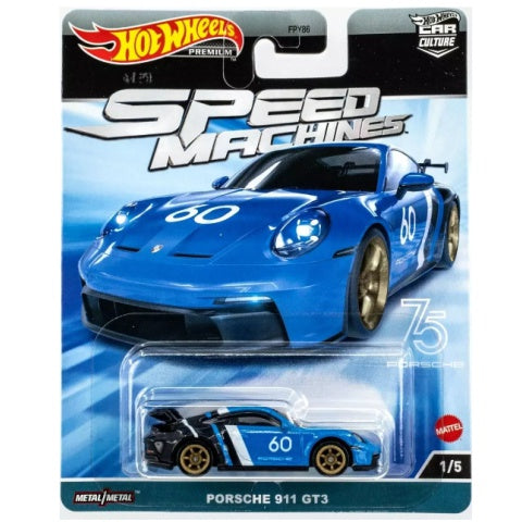 Premium Hot Wheels Speed Machines - Porsche GT3