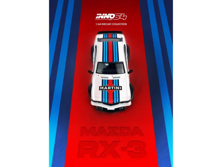 INNO64: Mazda Savanna RX-3 "Martini Racing" Livery