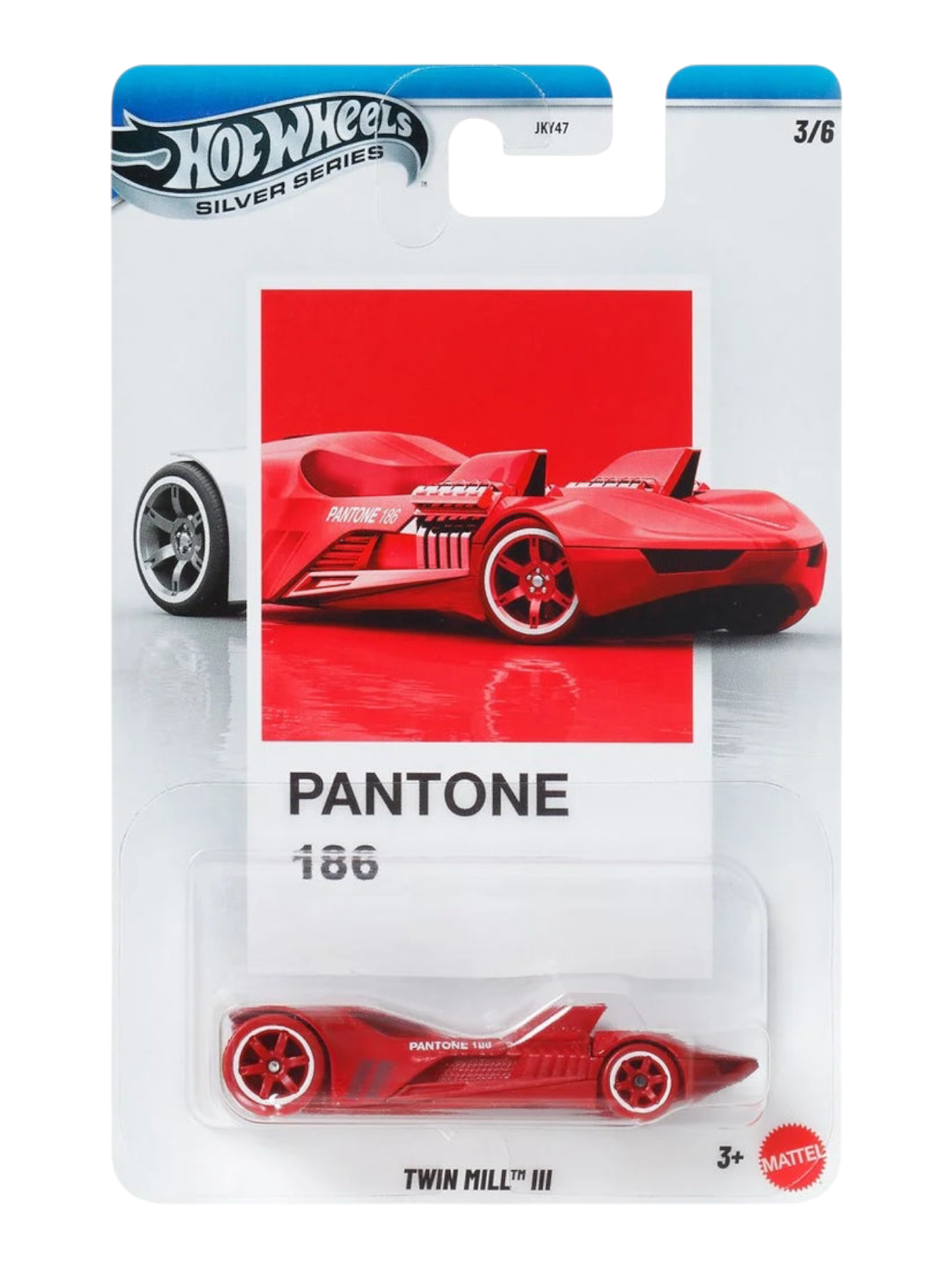 HotWheels Silver Series Pantone Sunset Race Twin Mill III
