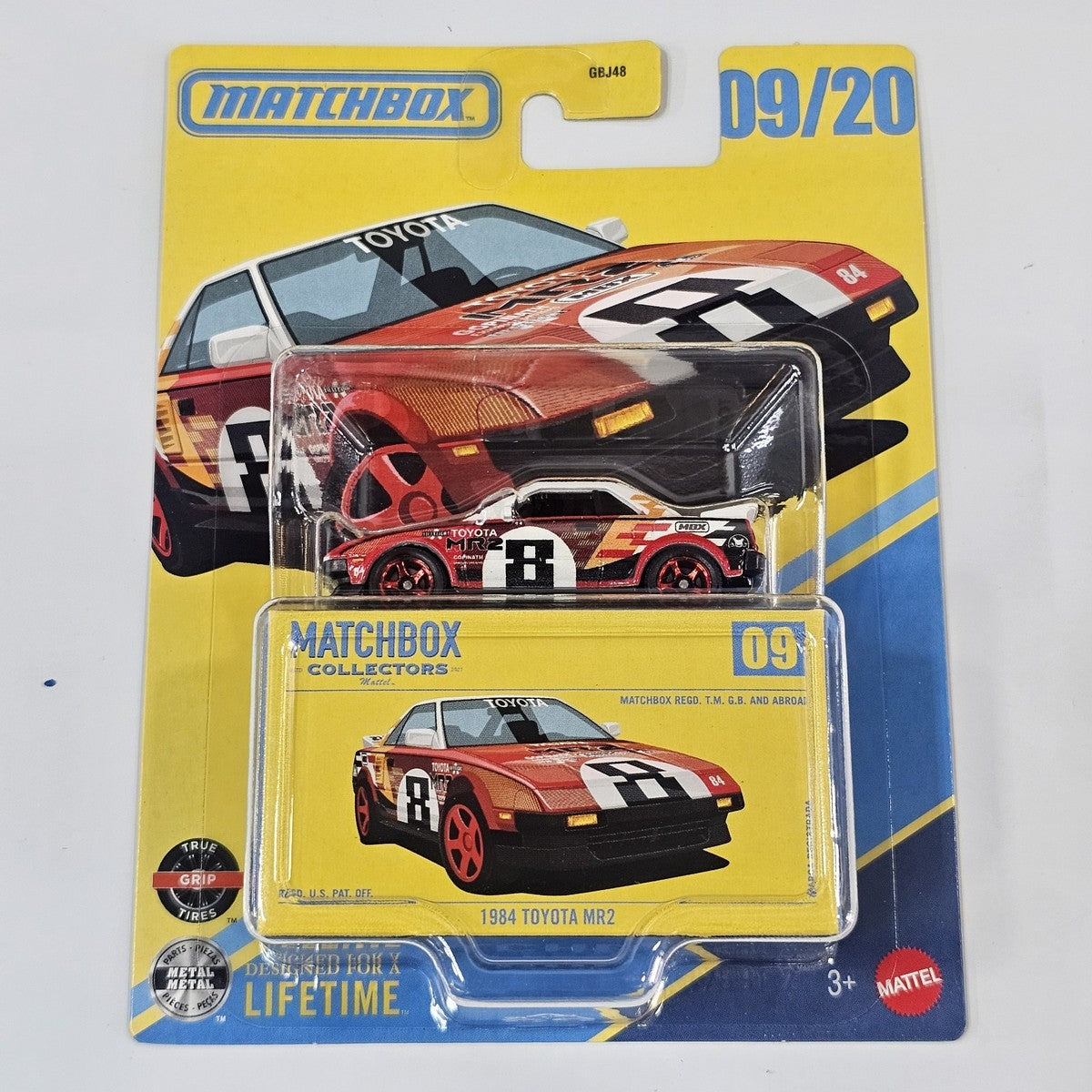 Matchbox 1984 Toyota MR2 1:64 Scale