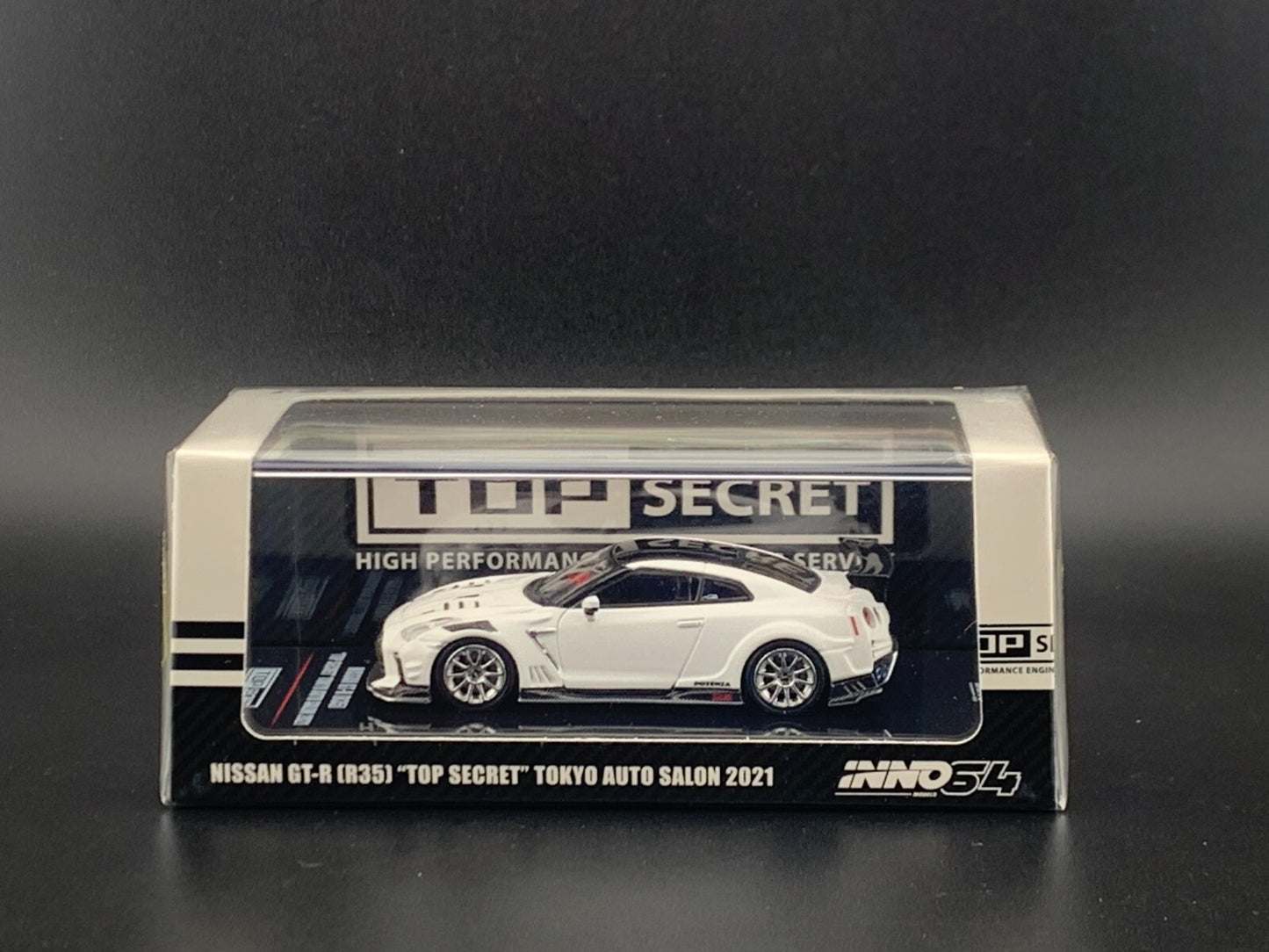 INNO64 Nissan GT-R R35 Top Secret Tokyo Auto Salon 2021 1/64