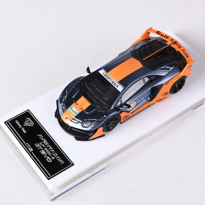 2024 Star Model 1/64 Lamborghini LBWK LP700-4 Aventador GT EVO Gulf