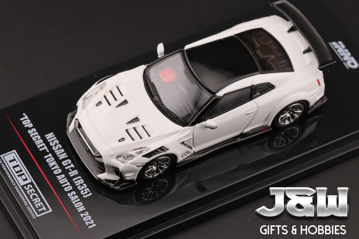 INNO64 Nissan GT-R R35 Top Secret Tokyo Auto Salon 2021 1/64