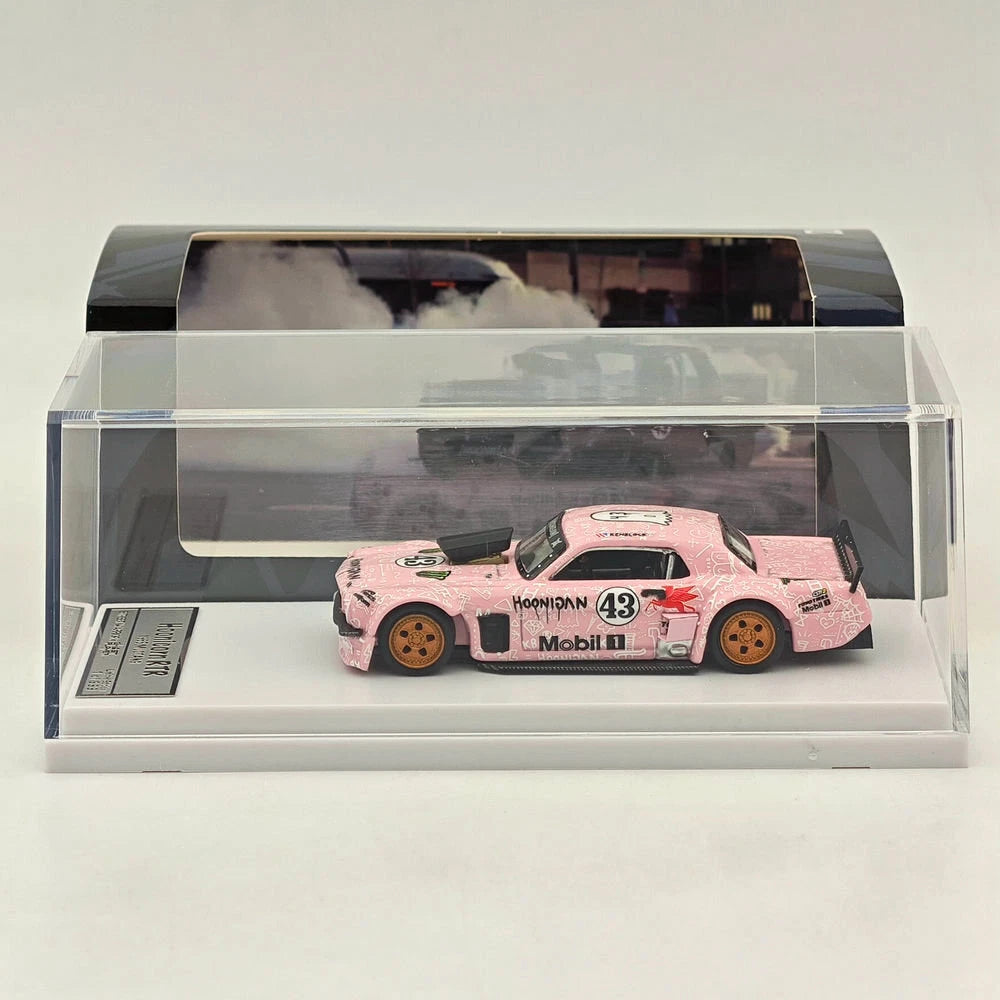 SW 1:64 Ford 1965 Mustang Hoonicorn RTR #43 Coupe Sports Diecast Model Limited