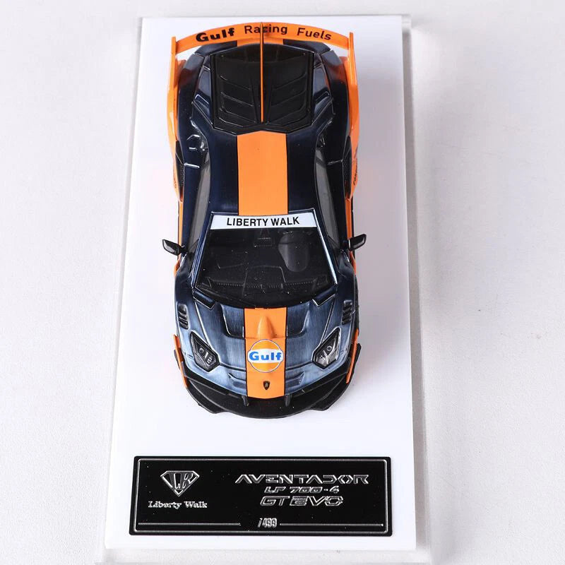 2024 Star Model 1/64 Lamborghini LBWK LP700-4 Aventador GT EVO Gulf