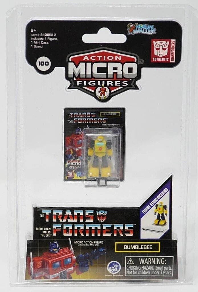 World's Smallest Transformers Bumblebee Micro Action Figure