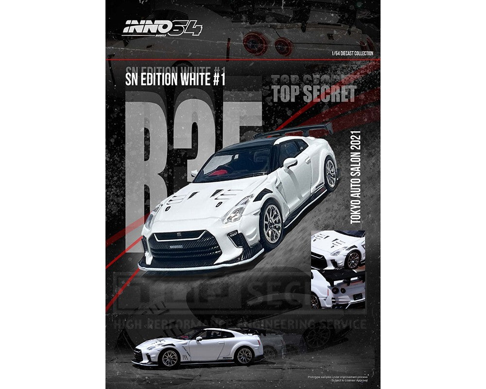 INNO64 Nissan GT-R R35 Top Secret Tokyo Auto Salon 2021 1/64