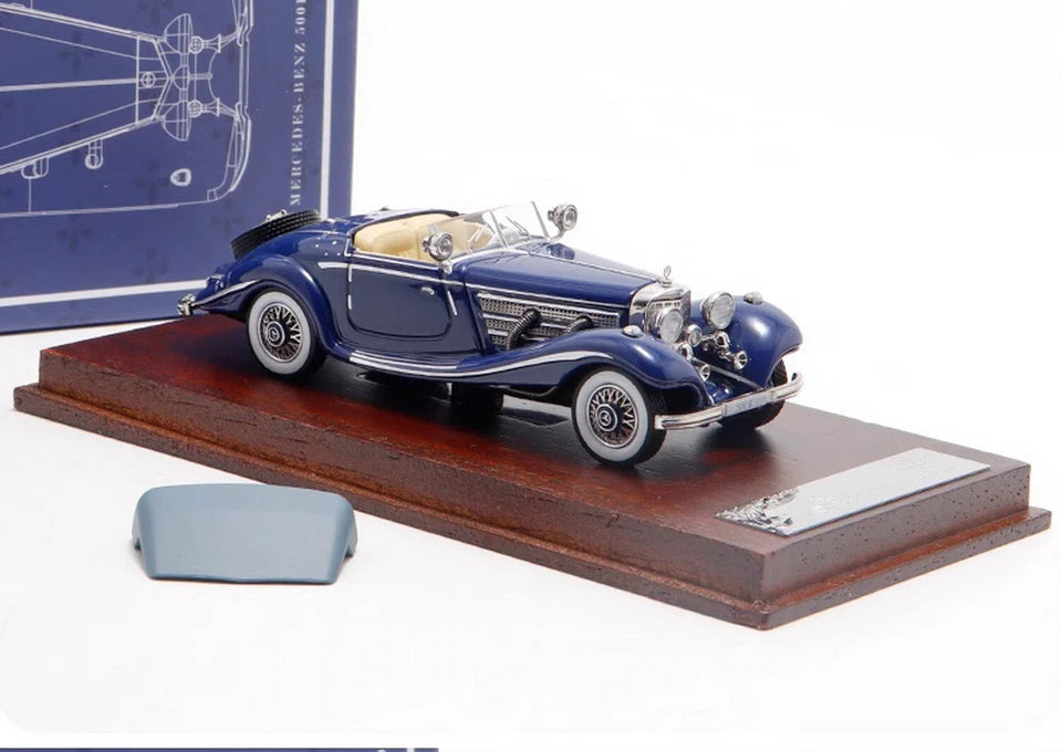 Liberty 1/64 Mercedes-Benz 500K Special Roadster 1936 Diecast car Model