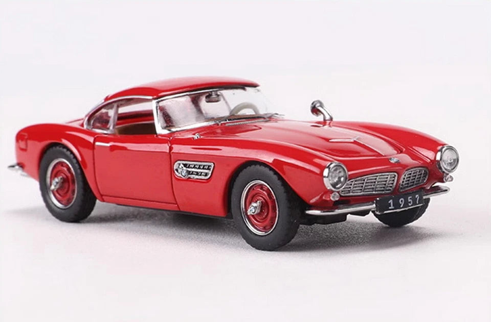 CFCC 1/64 Scale BMW 507 Hardtop Roadster 1957 Red Limited Edition 499