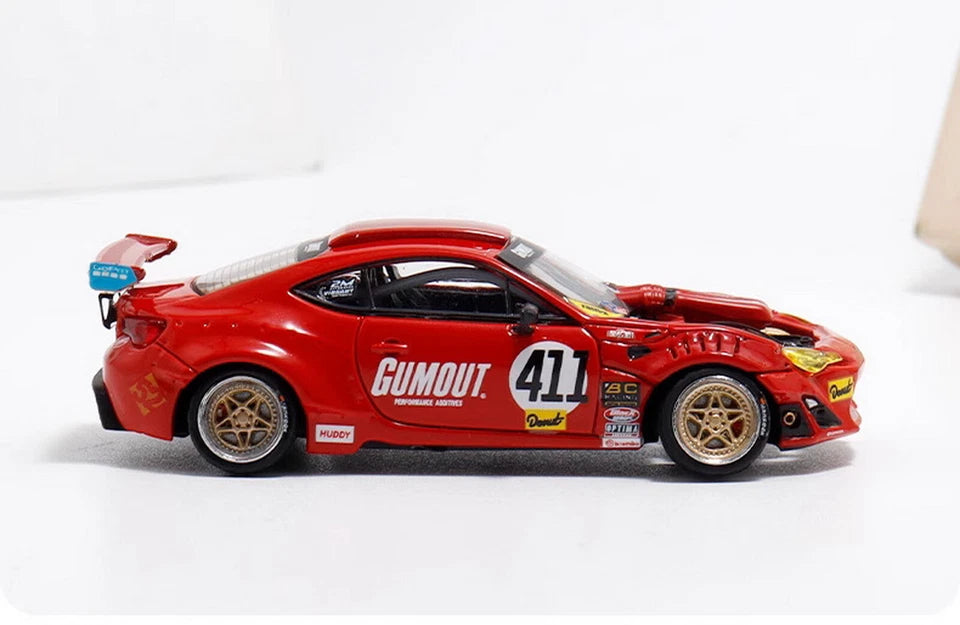 DCM 1/64 Scale Toyota GT4586 Red