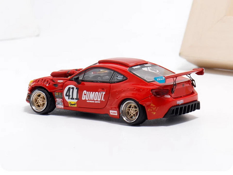 DCM 1/64 Scale Toyota GT4586 Red