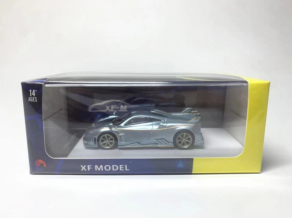 1/64 Limited Edition XF Model Pagani Imora Ice Blue Serial Number High Hoodie