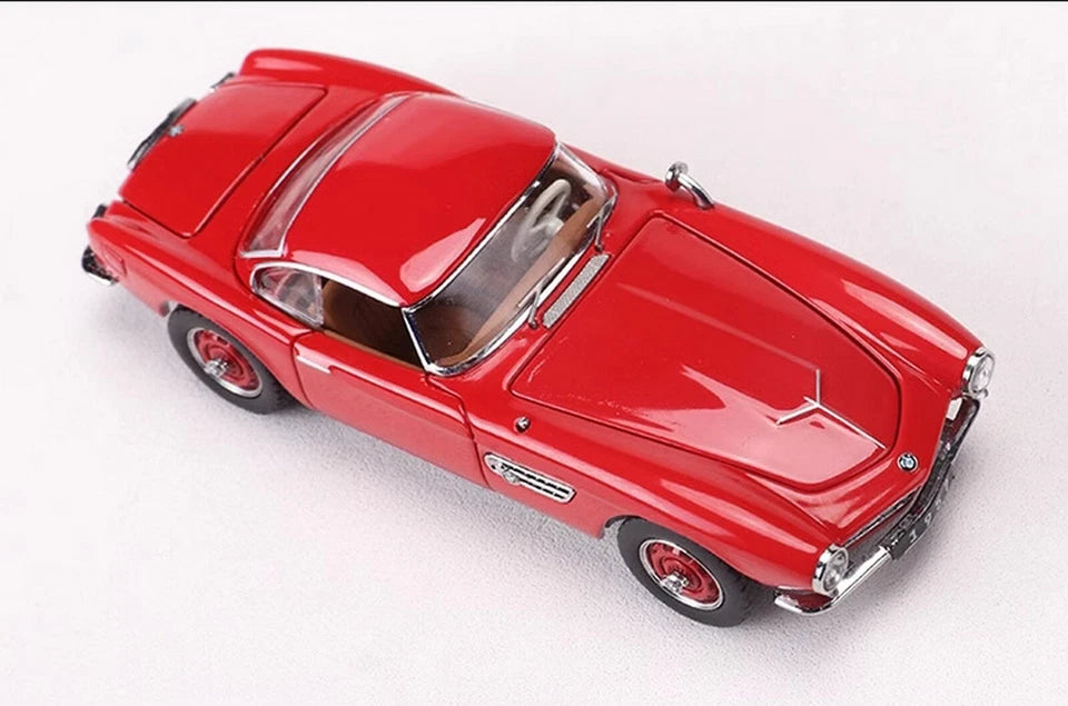 CFCC 1/64 Scale BMW 507 Hardtop Roadster 1957 Red Limited Edition 499