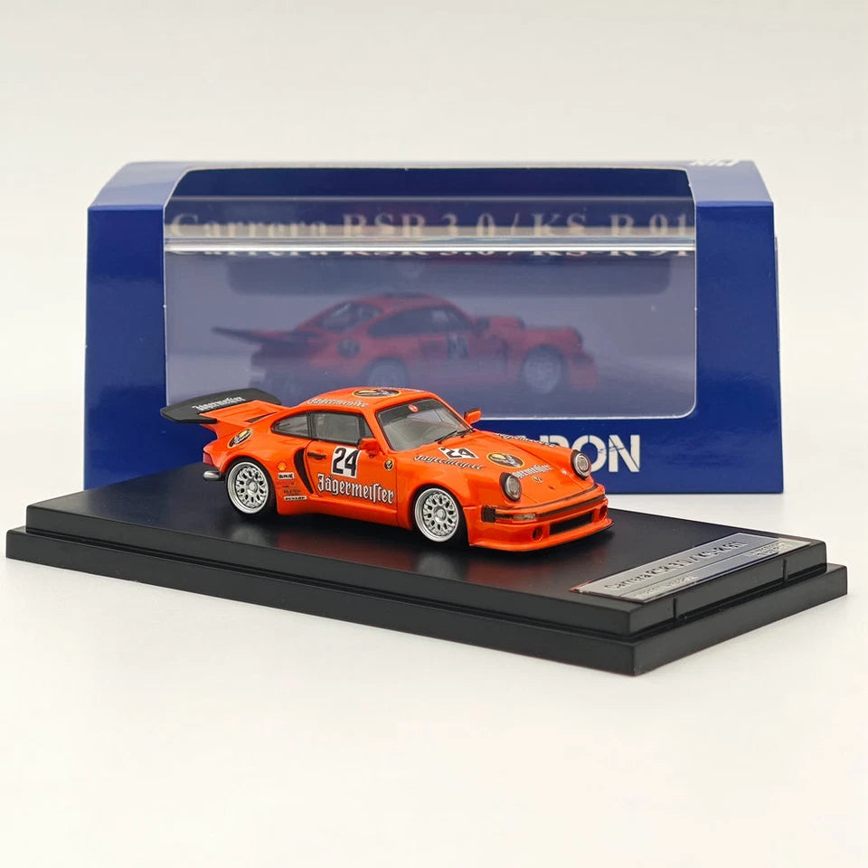 Street Weapon SW 1/64 Carrera RSR 3.0/KS-R 911 Blue Diecast