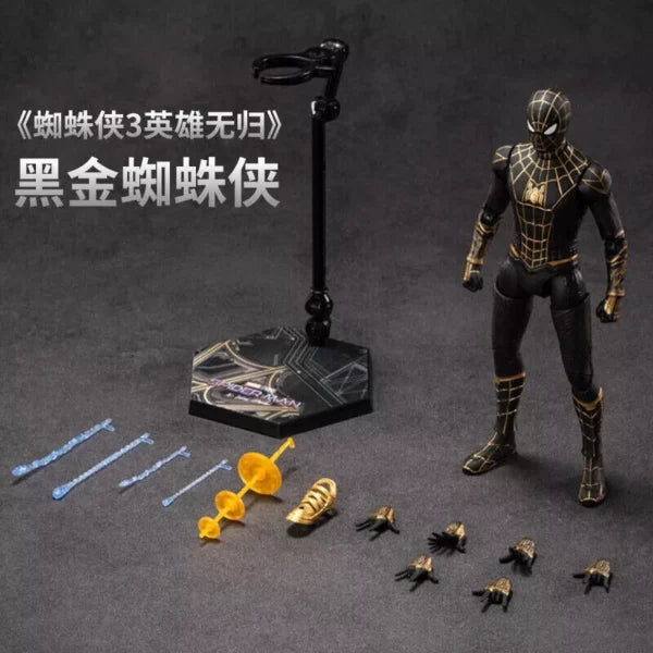 ZD TOYS SPIDER-MAN BLACK & GOLD SUIT – NO WAY HOME