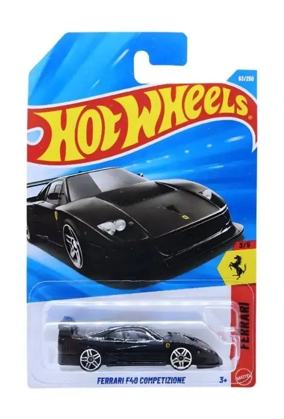 Hotwheel - Ferrari F40 Competizione - BLACK ( Imported )