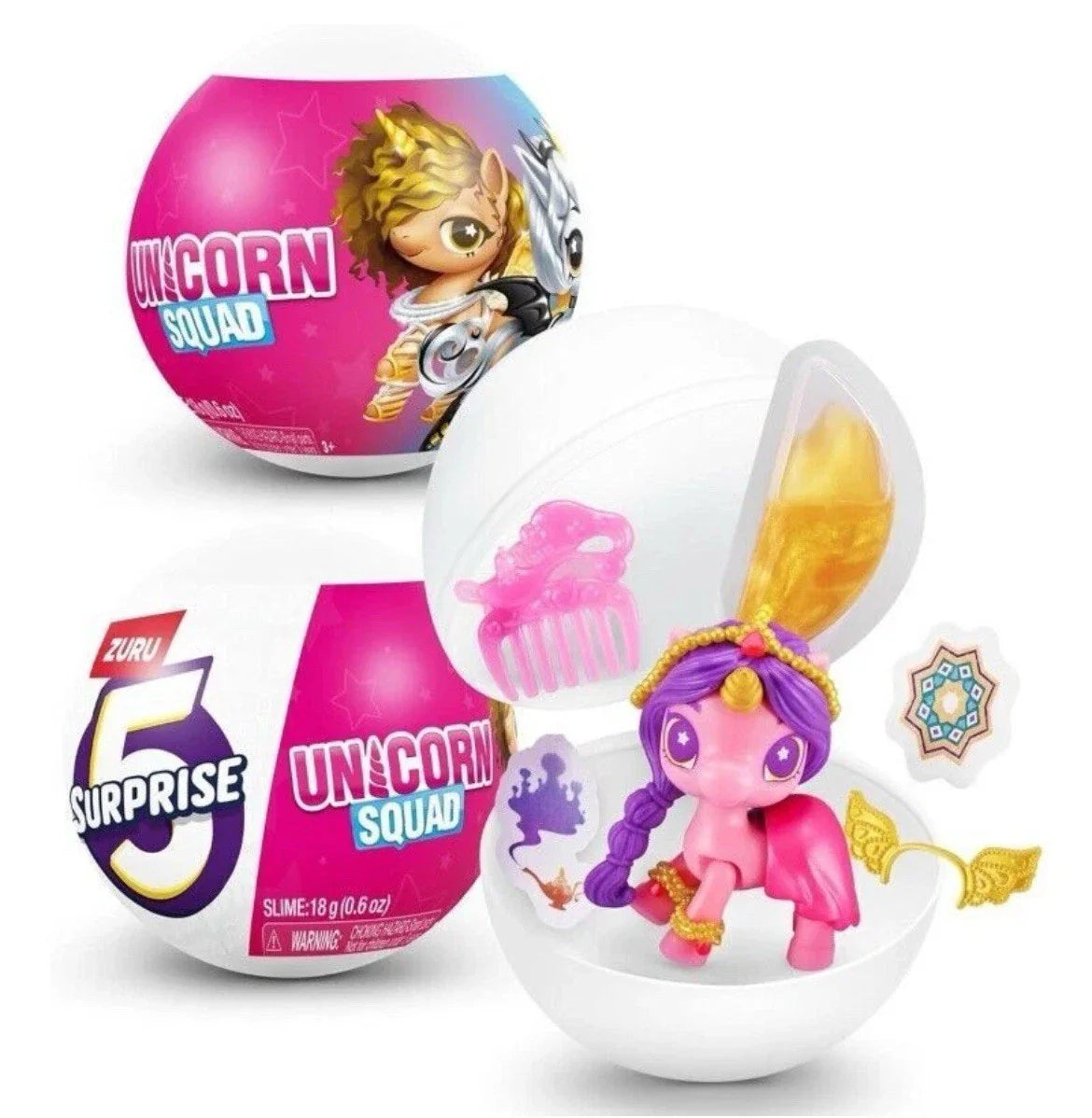 ZURU 5 Surprise Unicorn Squad Mystery Collectible Capsule.