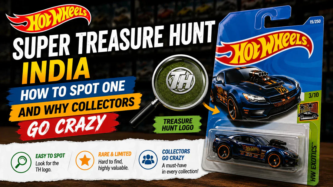 Hot Wheels Super Treasure Hunt India — How to Spot One and Why Collectors Go Crazy