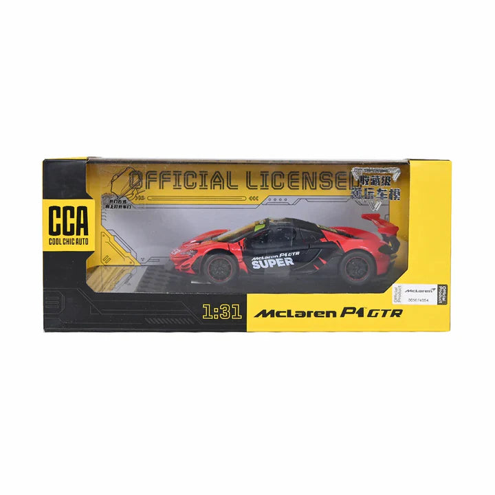 CCA McLaren P1 GTR 1:32 Diecast Model Car Packaging Cocoland Toys