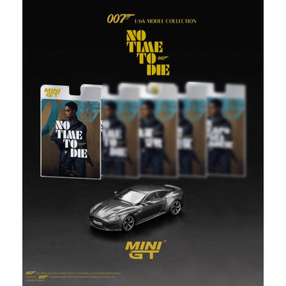 MINI GT  No Time To Die 007 Aston Martin DBS 1:64 Scale