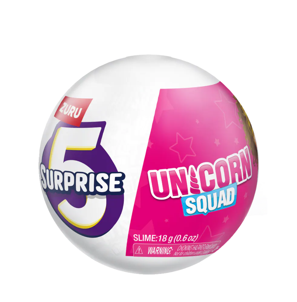 ZURU 5 Surprise Unicorn Squad Mystery Collectible Capsule.