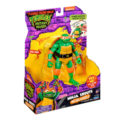 Teenage Mutant Ninja Turtles Movie Ninja Shouts - Michelangelo