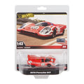 Hot Wheels 19709 Porsche 917 Premium 1:43 Scale Model with Protector Case