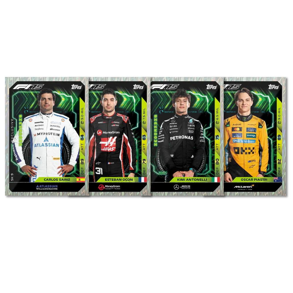 Topps Turbo Attax Formula 1® 2025 Trading and Collectible Card Game Shakedown