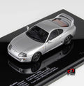 1:43 LCD Models Toyota Supra A80 (Silver) Full Open Diecast Car Model
