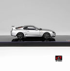 1:43 LCD Models Toyota Supra A80 (Silver) Full Open Diecast Car Model