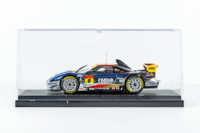 Cocoland Toys EBBRO Honda NSX GT300 2005 1:43 scale model left side profile in display case