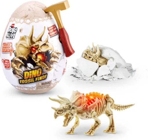 OBO ALIVE MINI DINO FOSSIL FIND SURPRISE EGG BY ZURU