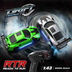 HB Racing Rally R/C1/43 Porsche 24G Full Ratio 4WD High Speed Car ESP Gyroscope APP Drift Racing Model