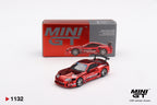 MINI GT Toyota Supra (A80) Top Secret GT-300 Top Secret Red Chrome
