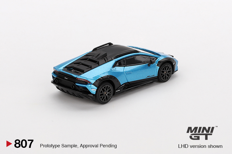 MINI GT Lamborghini Huracan Sterrato Blu Aegir