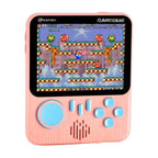 Sameo Gamegear Handheld Video Game Console, Retro Mini Game with 666 Classic Retro Game TV Compatible for Kids, Rechargeable 8 Bit Classic (Candy Pink)
