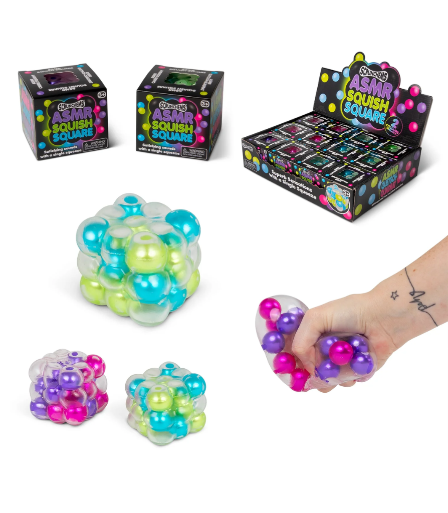 Scrunchems ASMR Squish Square ( Pack Of 2) Random 1