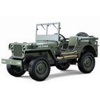 JJRC C8815 RTR 1/10 4WD RC Willys Military Truck – Rock Crawler with Metal Frame & LED Lights